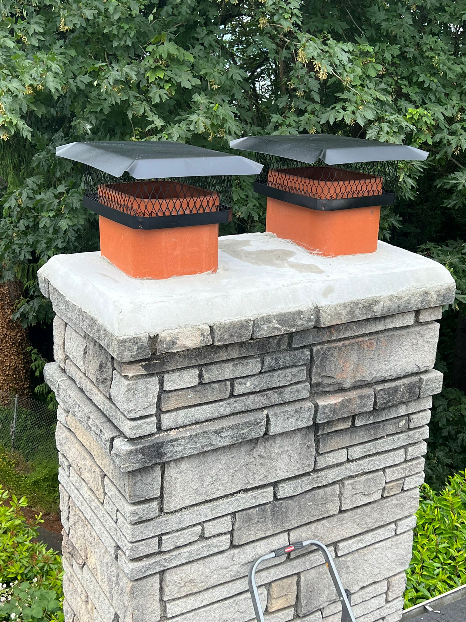 Chimney Rain Cover Caps