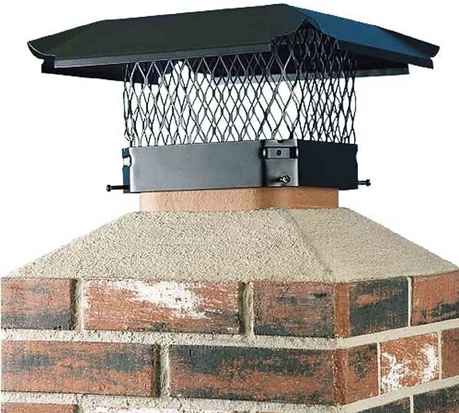 Chimney Rain Cover and Spark Arrestor